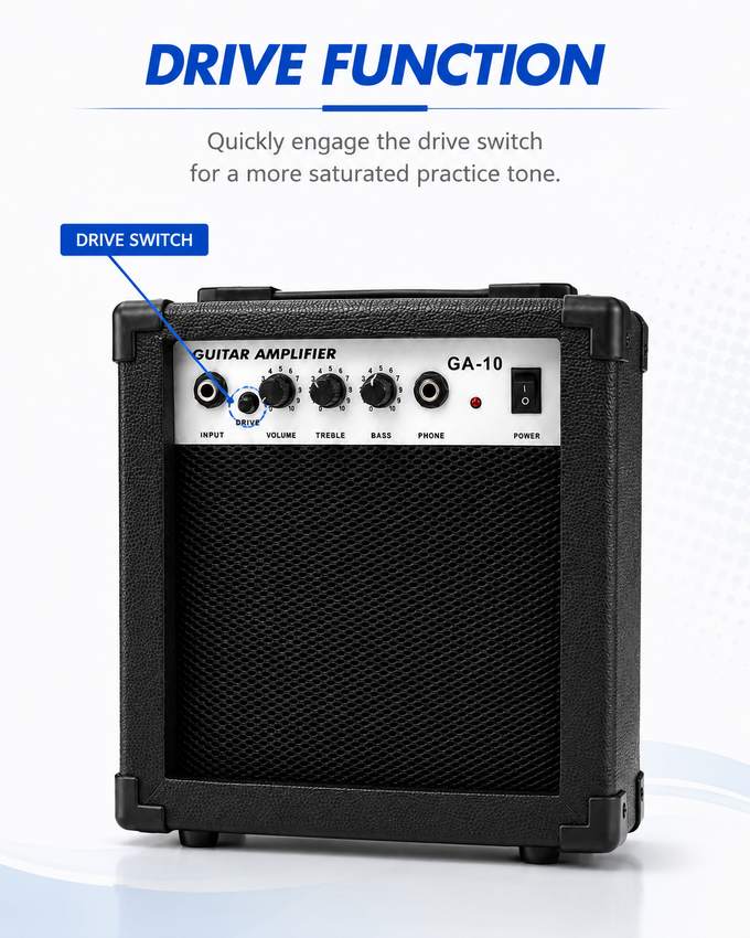 GA-10 front-panel drive switch