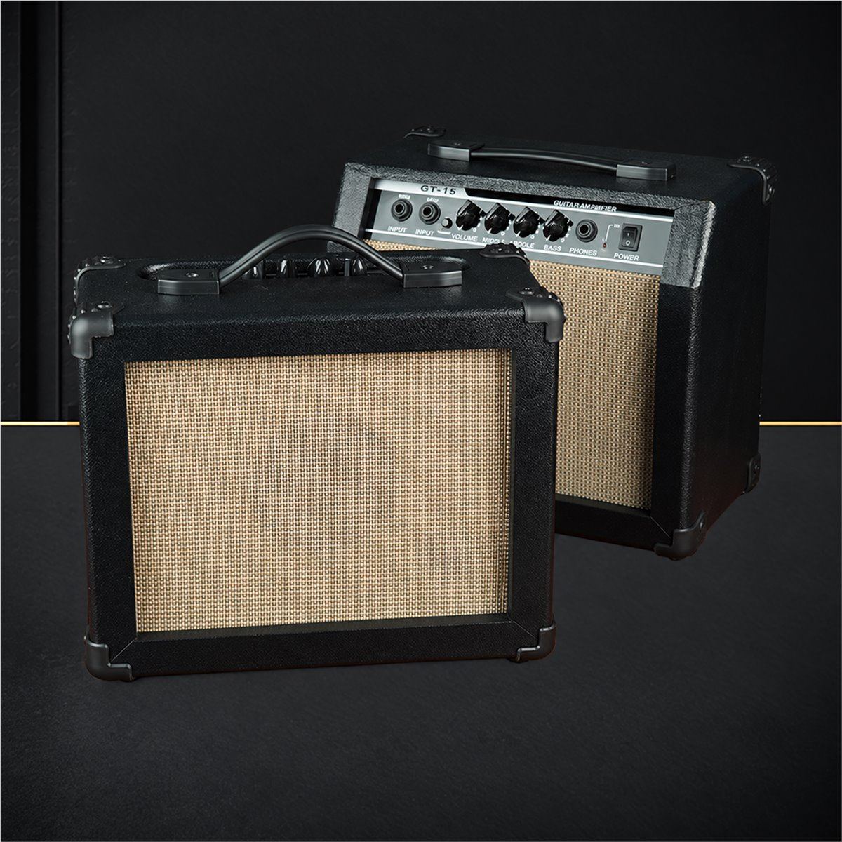 Compact and mid-size GT guitar amplifiers